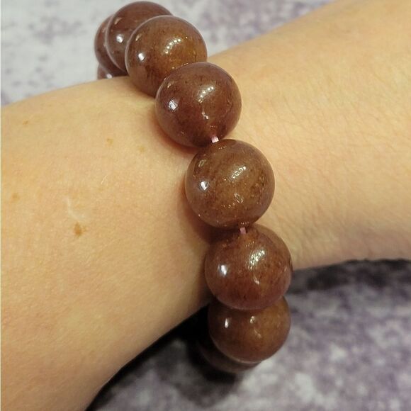 Strawberry Quartz Bracelet - Picture 6 of 6